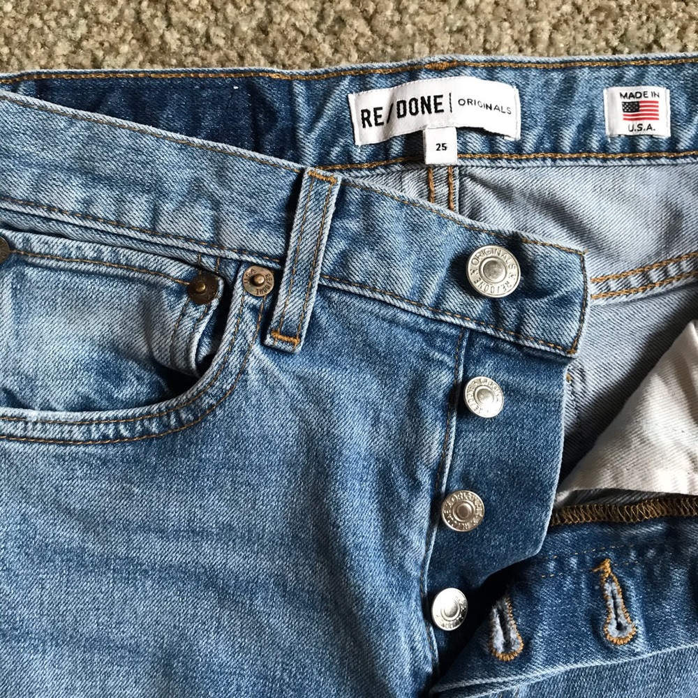 RE/DONE Strait Skinny ! 😜 SIZE 25